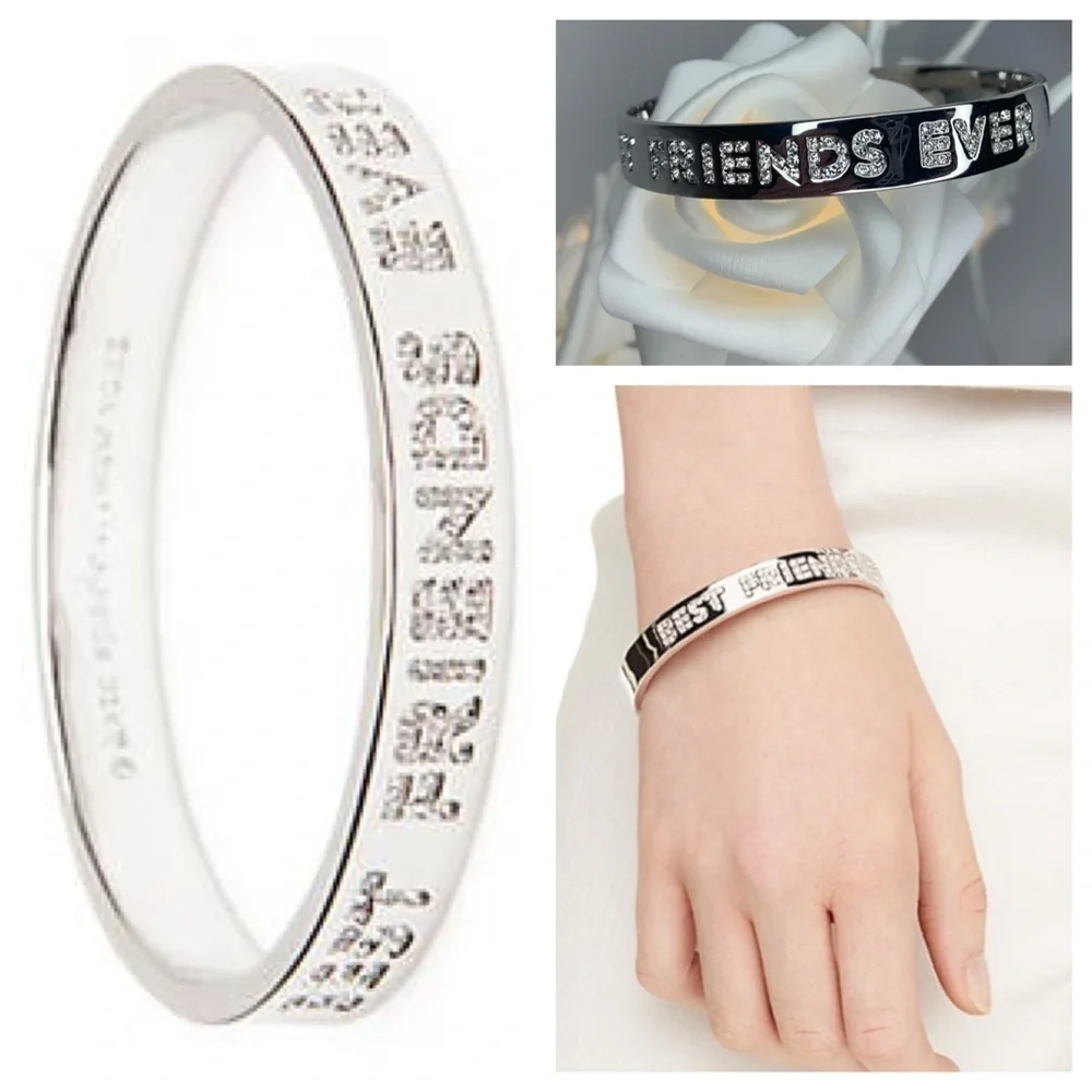 Kate Spade Best Friends Ever Bracelet Wedding Gift - Picture 1 of 2